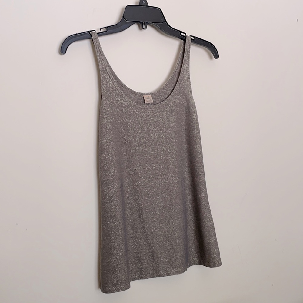 Only hearts shimmer tank top